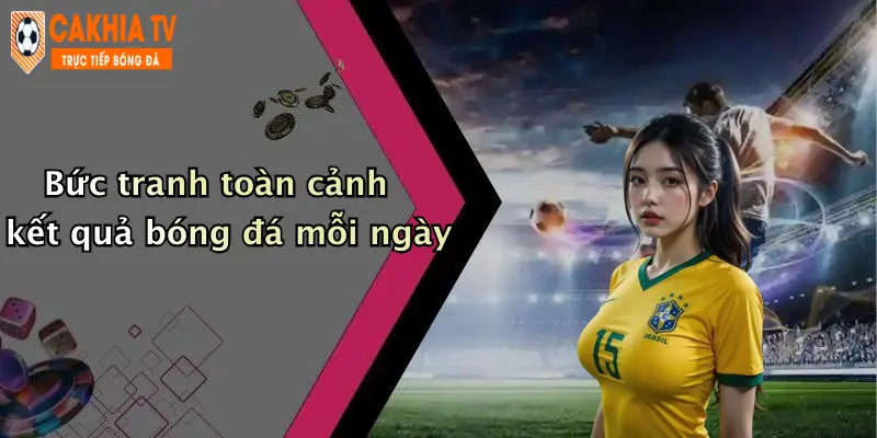 Bức tranh toàn cảnh kết quả bóng đá mỗi ngày