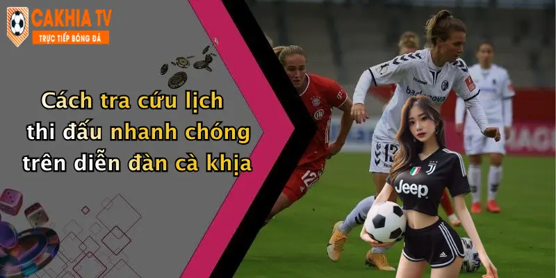 Cách tra cứu lịch thi đấu nhanh chóng trên diễn đàn cà khịa