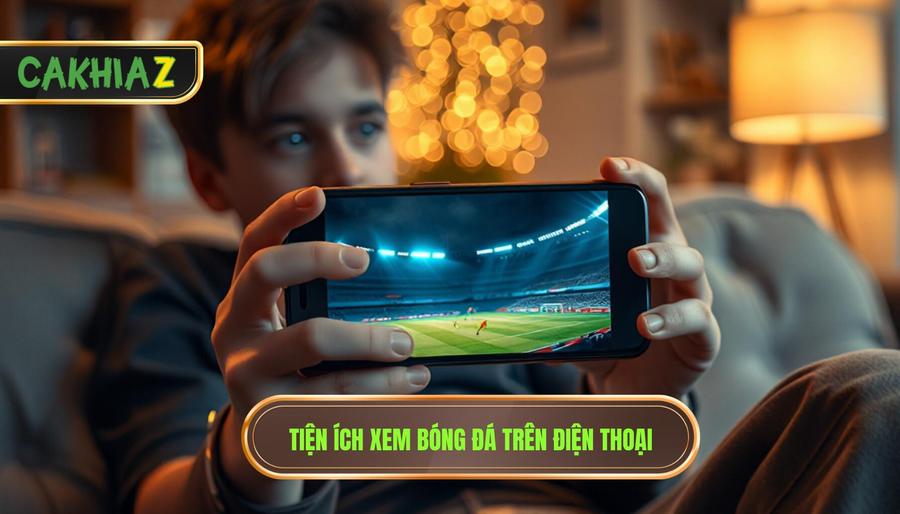 1. Tiện ích xem bóng đá trên điện thoại